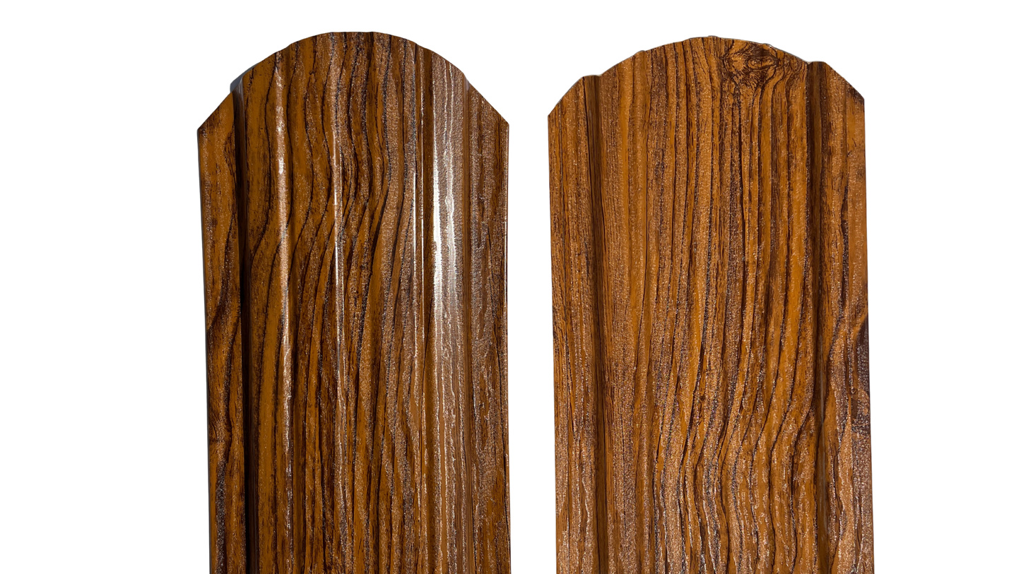 Íves Kerítéselem Multigloss (világos dió)