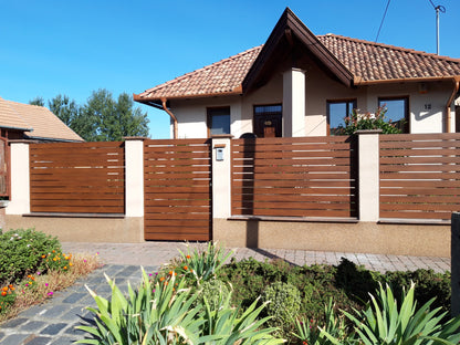 Aluminium dobozos kerítés