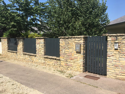 Aluminium dobozos kerítés