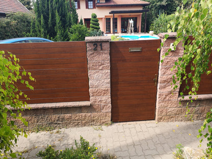 Aluminium dobozos kerítés