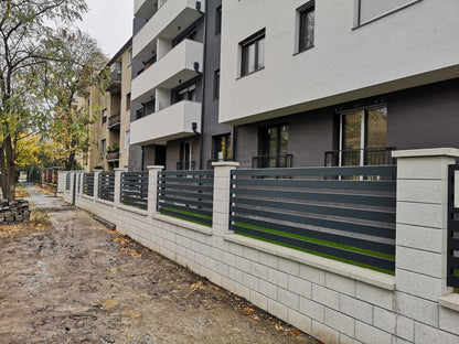 Aluminium dobozos kerítés