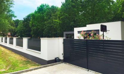 Aluminium dobozos kerítés