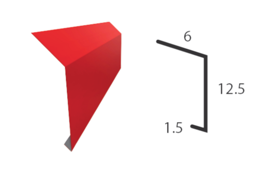 Felső Ereszszegély 2m