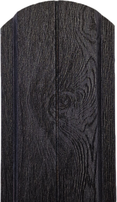 Íves Kerítéselem Fa hatású RAL7016 Antracit