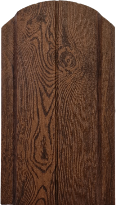 Íves Kerítéselem Mogyoró fa minta